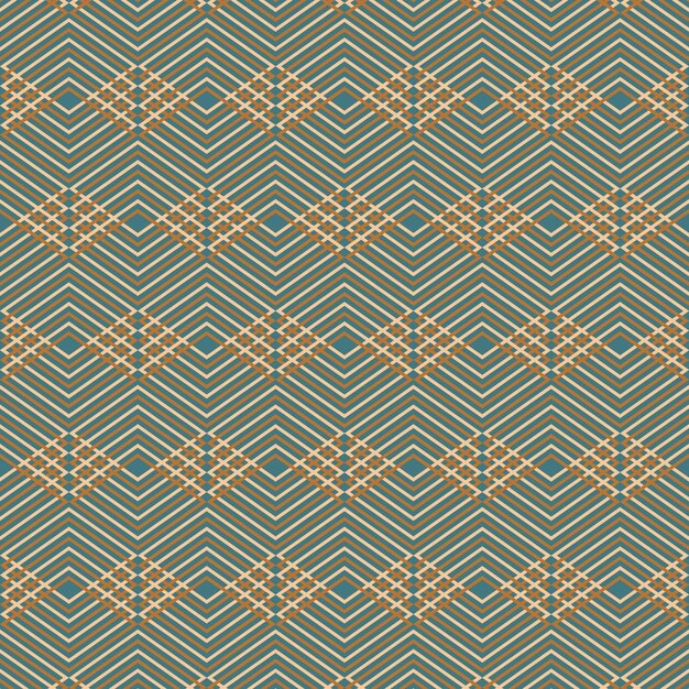 Vlakke afbeelding van art deco-patroon