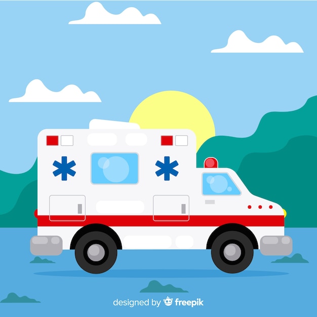 Vlakke ambulance