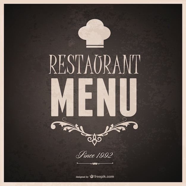 Voedsel menu template design