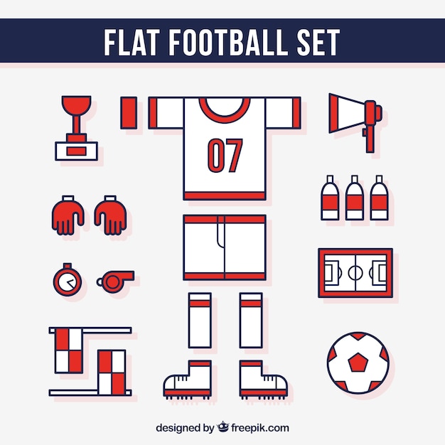 Voetbal apparatuur set
