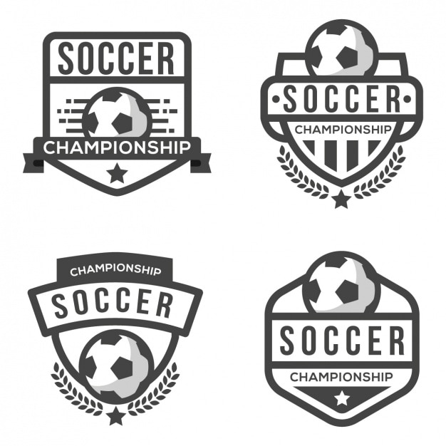 Voetbal logo template