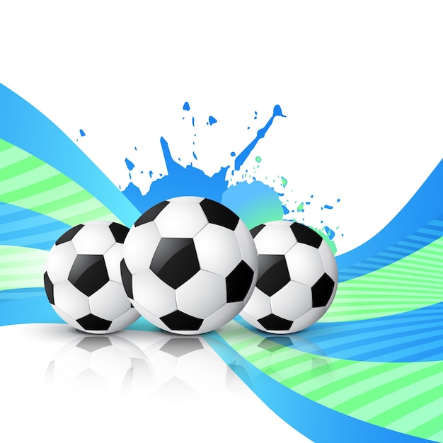 Gratis vector voetbal ontwerp vector