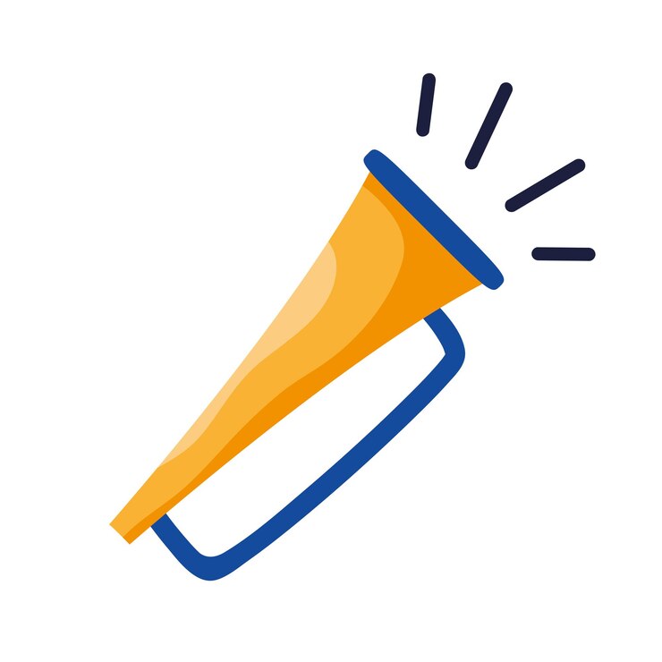 Gratis Vector voetbal vuvuzela ontwerp