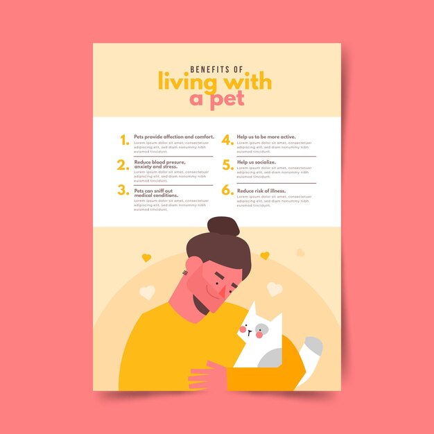 Voordelen van leven met een dierenposter