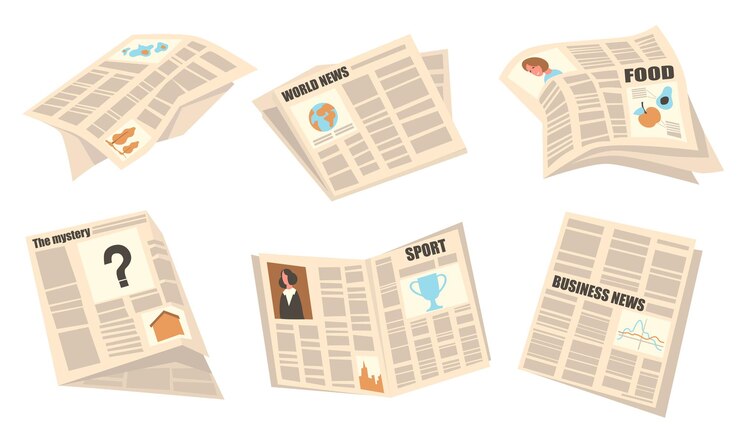 Gratis Vector voorpagina's ingesteld
