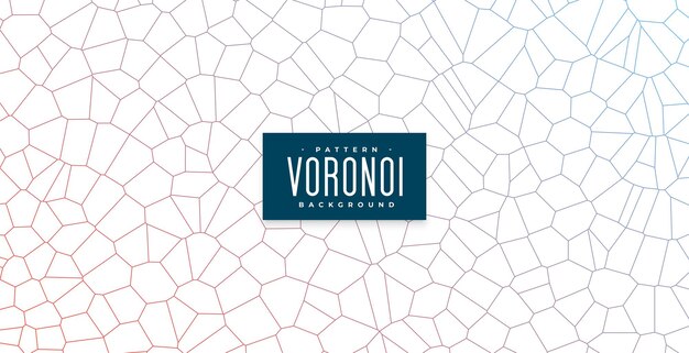 Voronoi patroon lijnen raster mesh achtergrond