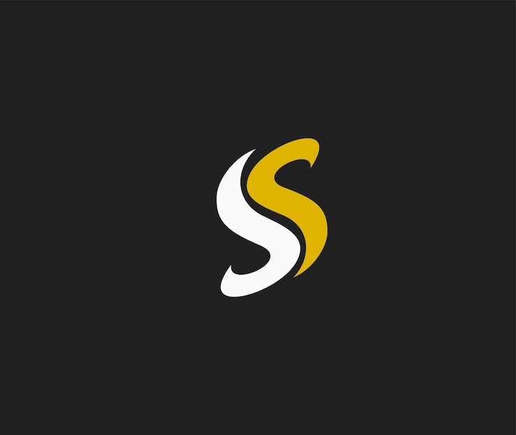Gratis Vector vs bedrijf brief logo ontwerpelement