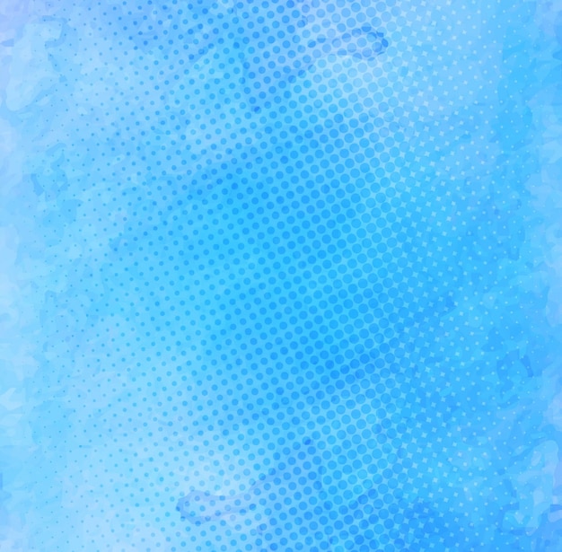 Watercolor textuur vlek, blauwe kleur