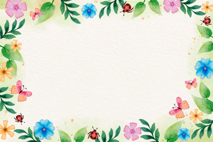 Gratis Vector waterverfachtergrond voor de lenteviering