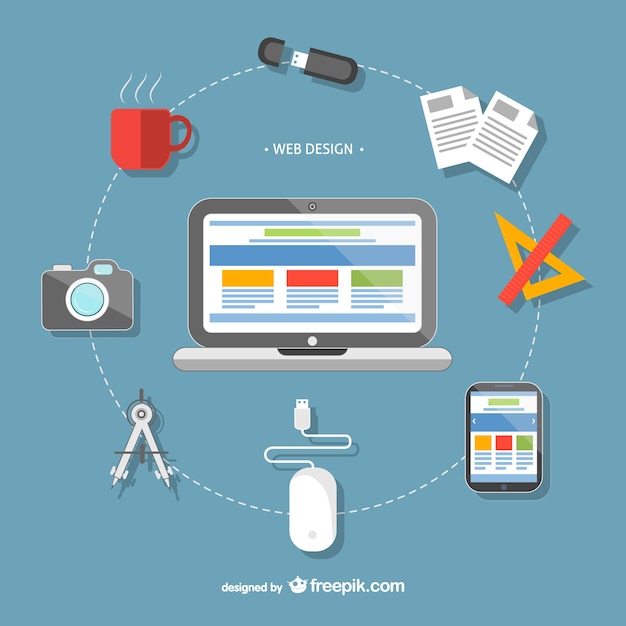 Gratis vector web design tools