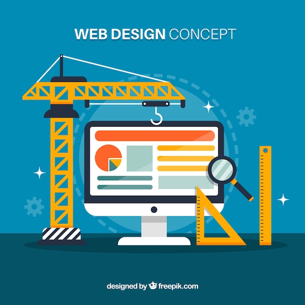 Web ontwerpconcept