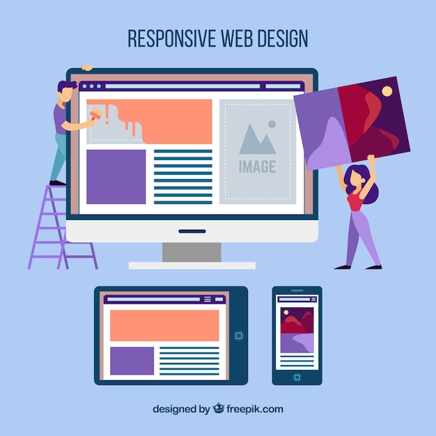 Web ontwerpconcept