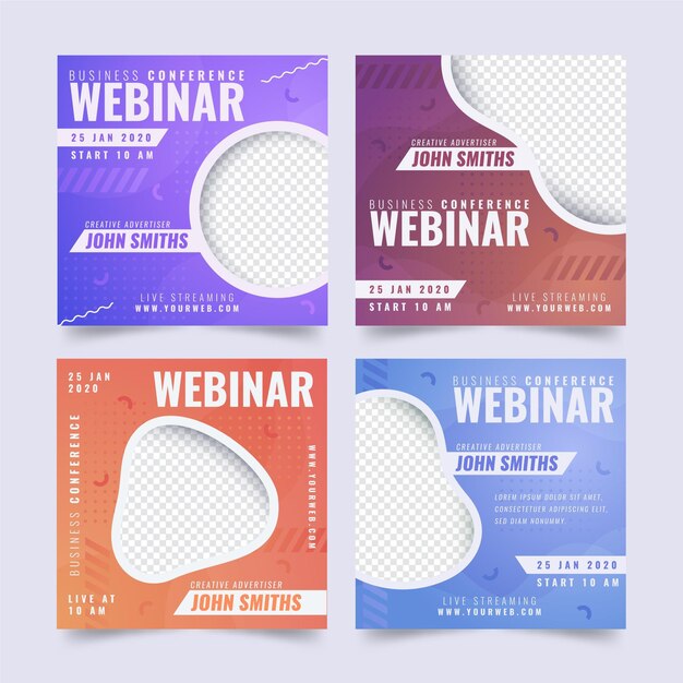 Webinar instagram postverzameling