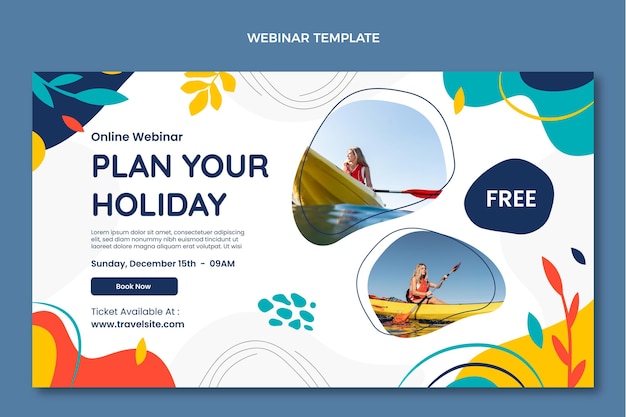 Webinar voor plat reizen