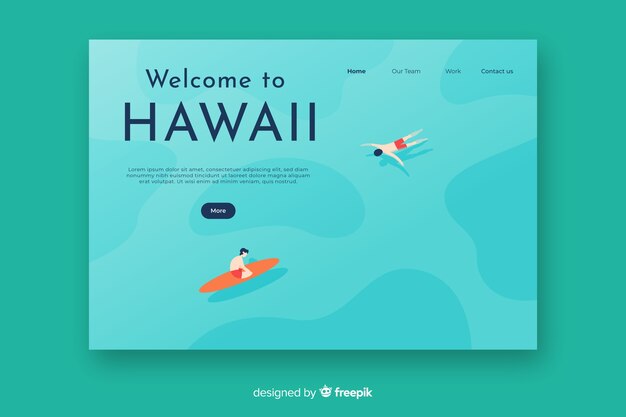 Welkom bij de startpagina van hawaii