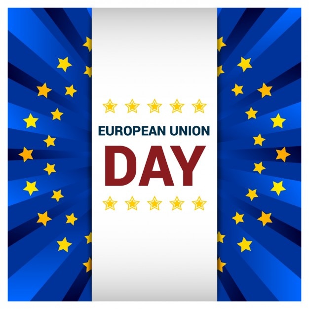 Wenskaart europese unie day