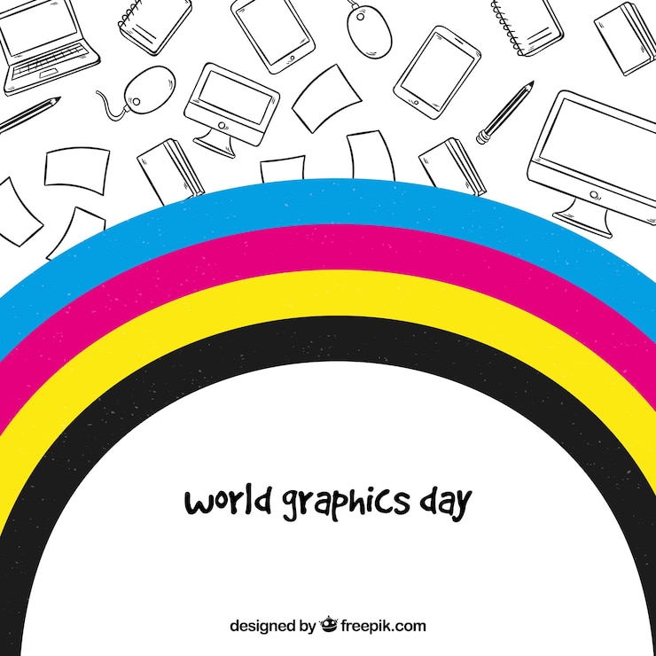 Gratis Vector wereld grafische achtergrond van de dag
