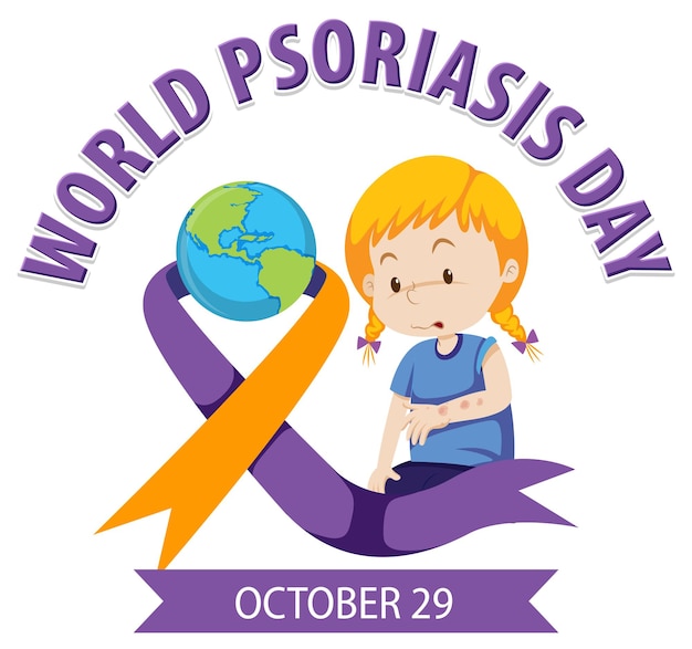 Wereld Psoriasis Dag Poster