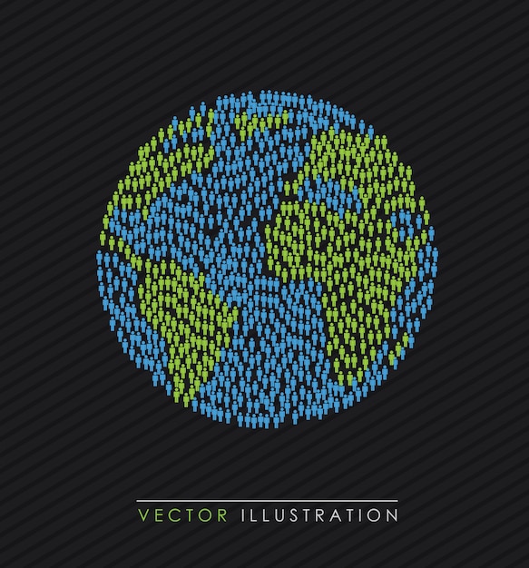 Gratis vector wereld