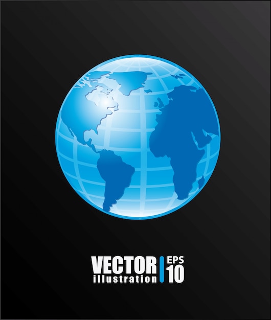 Gratis vector wereld