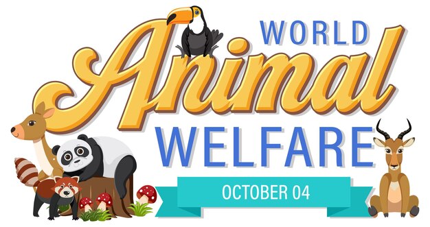Werelddierenwelzijnsdag poster