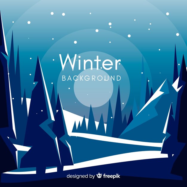 Winter achtergrond