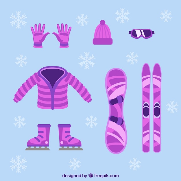 Gratis vector winter banner