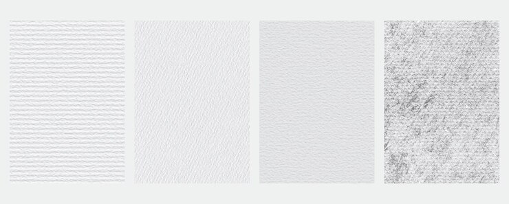 Gratis Vector witboek textuur set