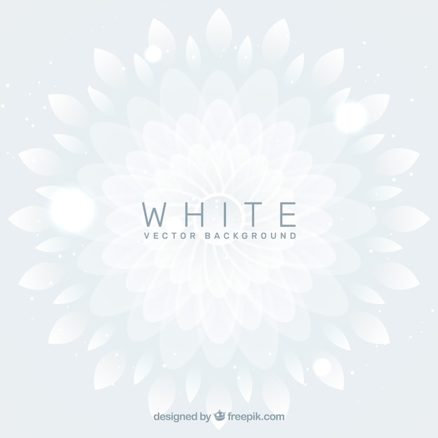 Gratis vector witte achtergrond met abstracte stijl