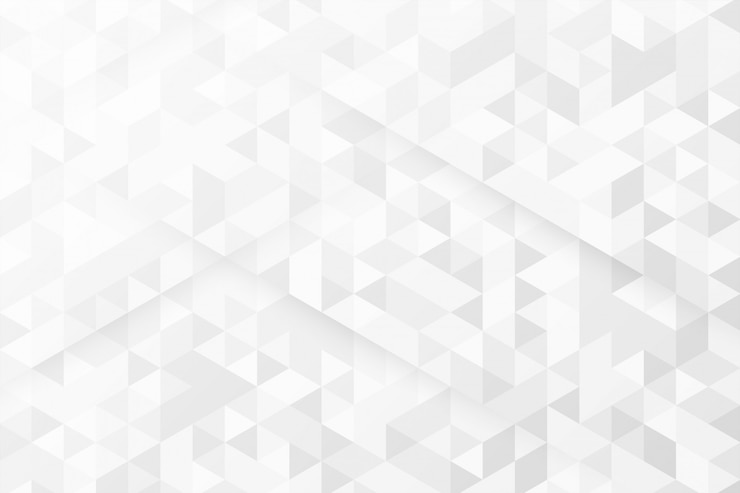 Gratis Vector witte achtergrond met driehoekspatronen