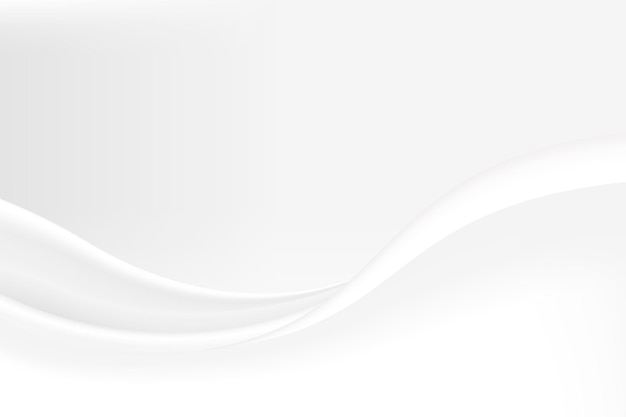 Witte bureaubladachtergrond, minimale abstracte ontwerpvector