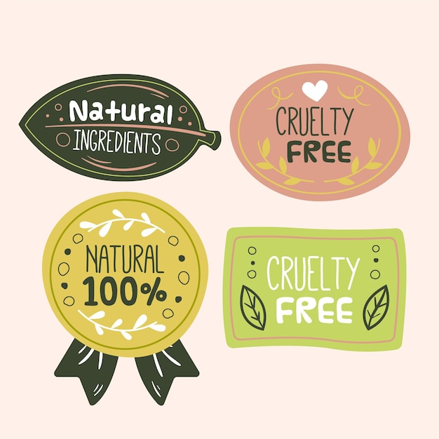 Wreedheid gratis badges set