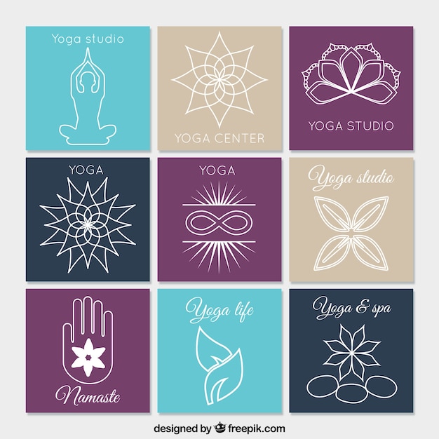 Yoga Logo Collection