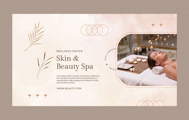 YouTube-kanaalafbeeldingen van aquarel spa