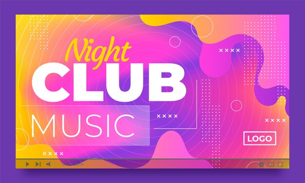 YouTube-thumbnail van Gradient nachtclub