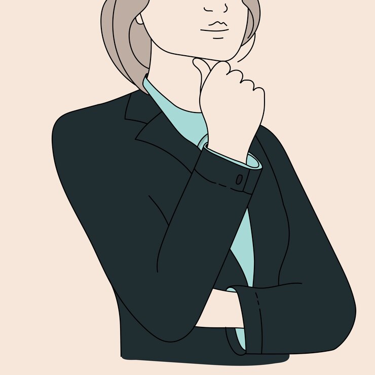 Gratis Vector zakenvrouw