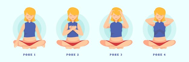 Zelfherstellende reiki poses pack