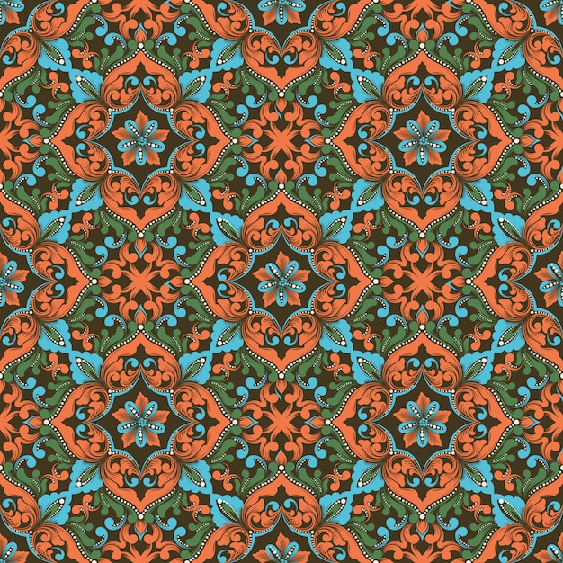 Zentangle naadloos patroon
