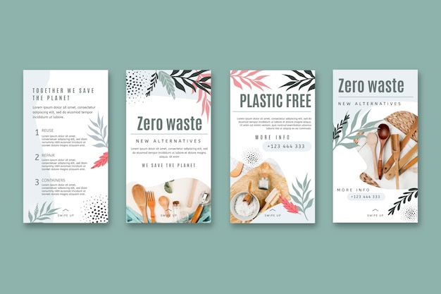 Zero waste instagram-verhalen