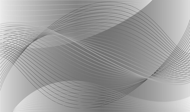 Zilveren achtergrond met een golvend patroon