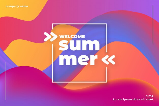 Zomer achtergrond