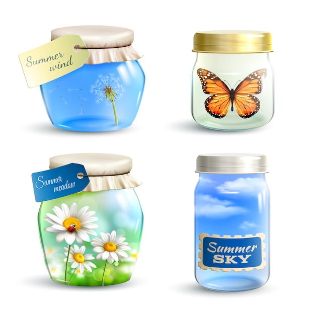 Zomer jar set