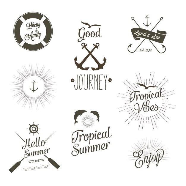 Zomer vector ontwerp