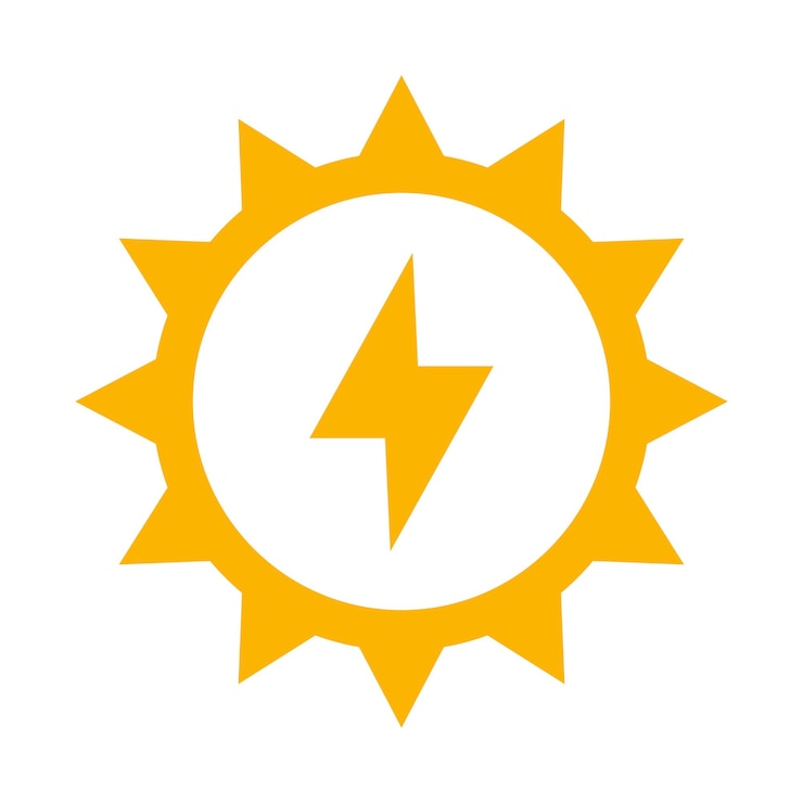 Gratis Vector zonne-energie zon