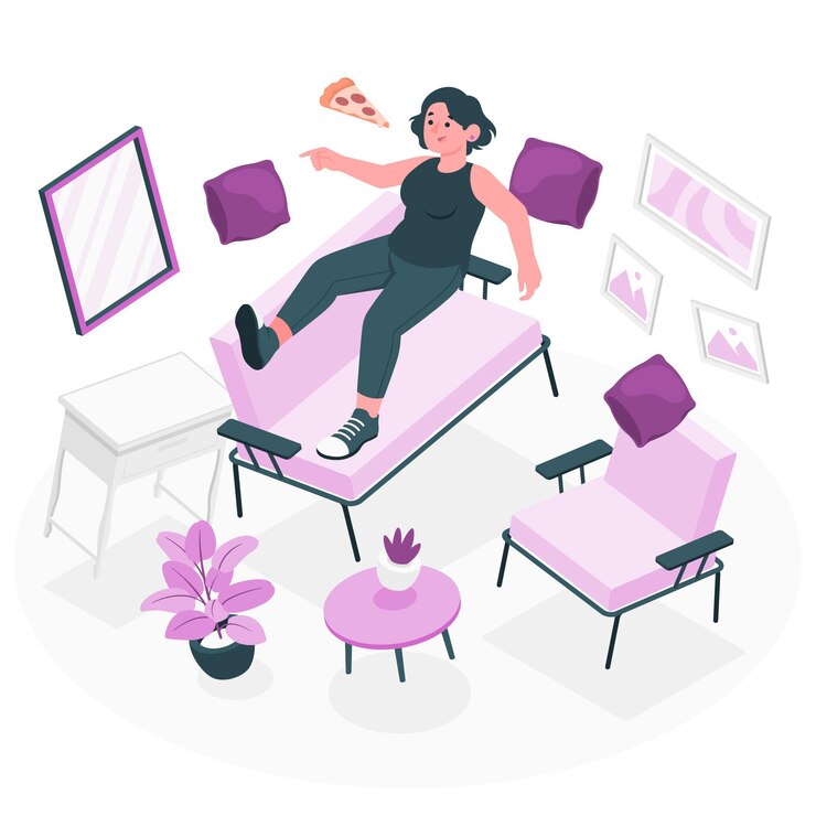 Gratis Vector zwaartekracht concept illustratie