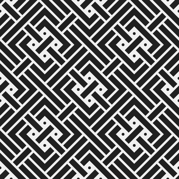 Zwart-witte patroonachtergrond