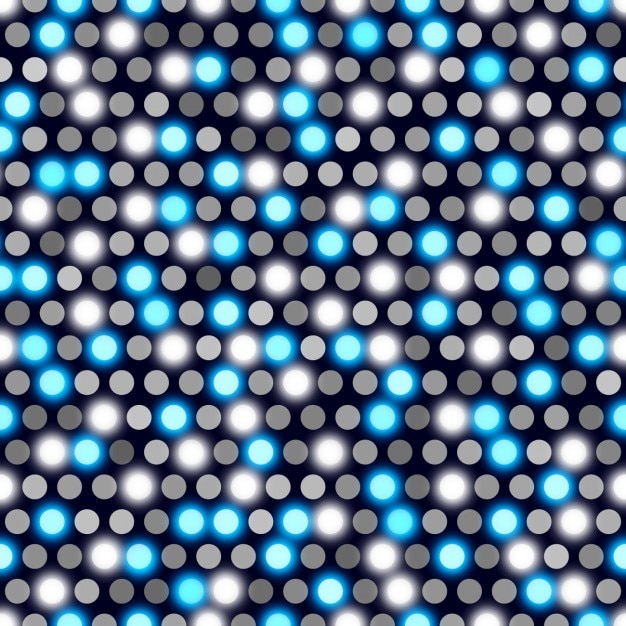 Zwarte en blauwe stippen patroon
